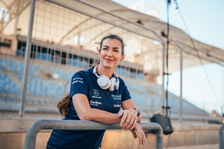 Claudia Schwarz during her time working for Williams
