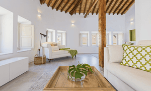 Interior of iloftmalaga Atarazanas apartment, Málaga.