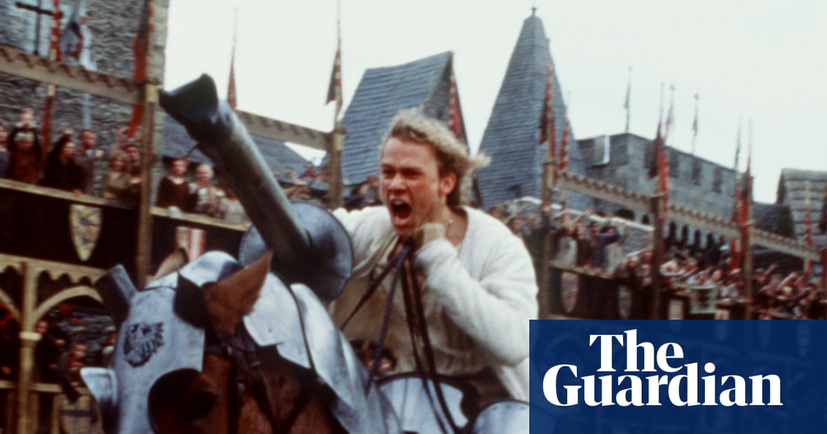 ‘Heath Ledger knocked my tooth out jousting with a broom’: how we made A Knight’s Tale