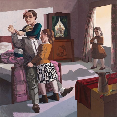 Love and pity … The Family, 1988, by Paula Rego.
