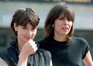 O’Connor with Chrissie Hynde