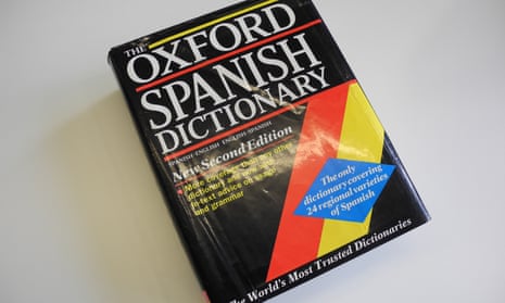 A Spanish dictionary