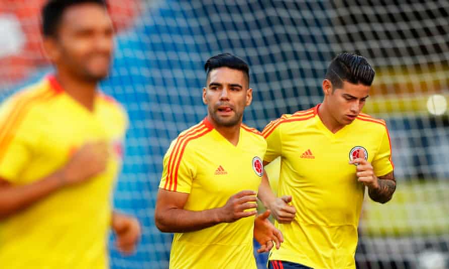 Forgotten Man Falcao Determined To Make Up For Lost Time With Colombia World Cup 2018 The Guardian Colombia Official Warm Up Jersey World Cup 2022