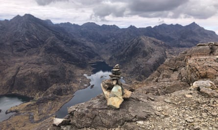 A view of the Cuillins from Sgùrr na Strì.