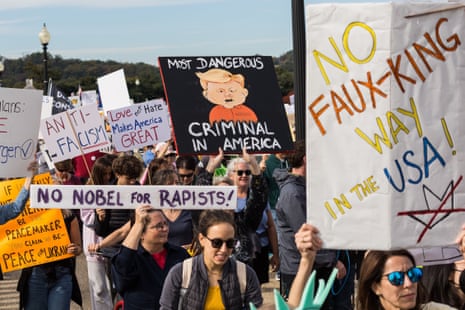 Thousands Of Americans March On The Nation’S Capital To Protest Trump Administration, Washington, District of Columbia, USA - 18 Oct 2025