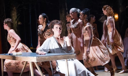 Helen McCrory (Medea) in Medea by Euripides @ Olivier, National Theatre (Opening 21-07-14) Tristram Kenton
