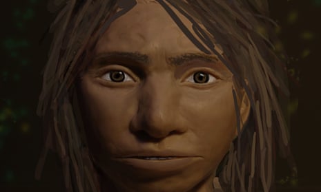 A preliminary portrait of a juvenile female Denisovan based on a skeletal profile reconstructed from ancient DNA found in a fossilised finger bone.