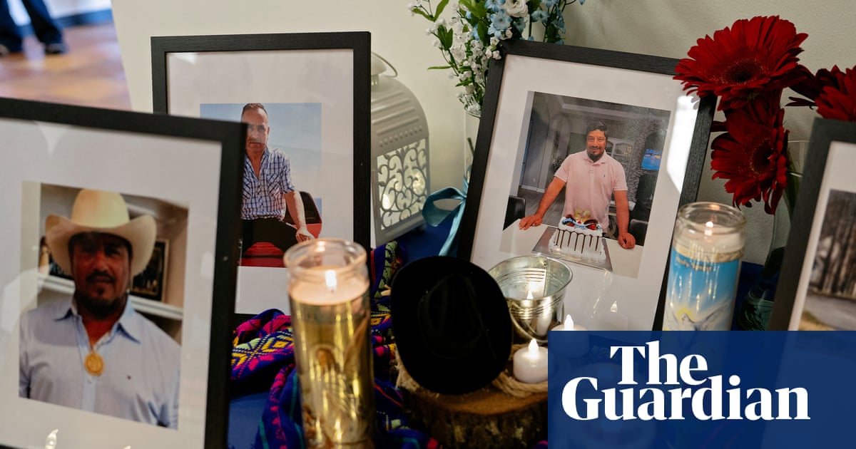 Houston leaders at a vigil awkwardly attempting what ICE has never tried: treating a murdered immigrant worker as a human being instead of a talking point.