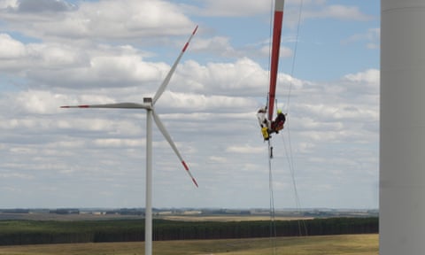 The Pintado wind farm in Florida, Uruguay.