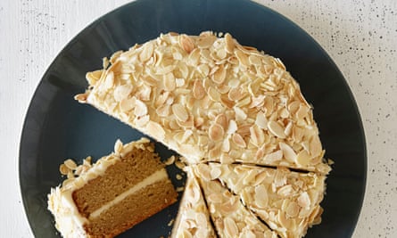 Mary Berry’s honey and almond cake.
