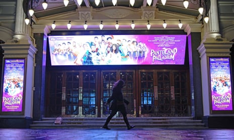 The London Palladium, which will be showing Pantoland for the last time on 15 December.