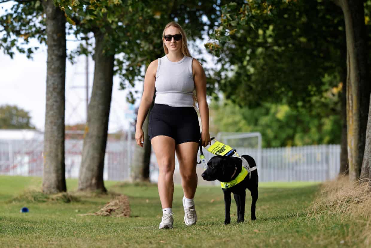 First blind football