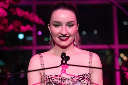 Kaitlyn Dever as Belle Gibson in Apple Cider Vinegar