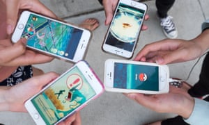 Pokémon Go players in California at the height of the game’s popularity last summer.