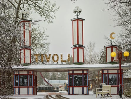 Furuviksparken, Furuviken zoo in Sweden on November 14, 2023. The Tivoli, were four of the chimpanzees were shot during the escape last year.