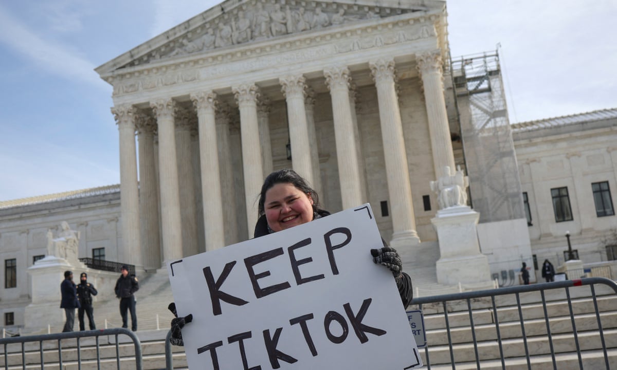 TikTok ban: supreme court appears inclined to uphold law that could see app barred in US – as it happened | TikTok | The Guardian