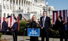 Mike Johnson calls ouster attempt against him ‘wrong for the country’ – live