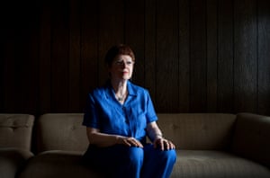 Holocaust survivor Aviva Cohen at home in New York