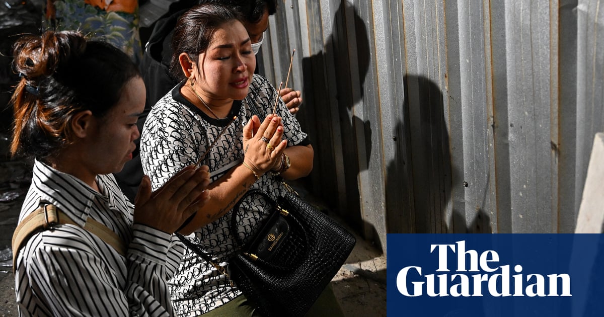 I must have hope': the families waiting for news of loved ones after Bangkok tower collapse