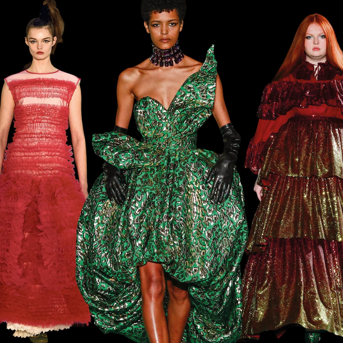 I love the swoosh of a sequin': the party dress is back, back, BACK! | Fashion | The Guardian I love the swoosh of a sequin': the party dress is back, back, BACK! | Fashion | The Guardian