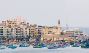 The port of Alexandria today.