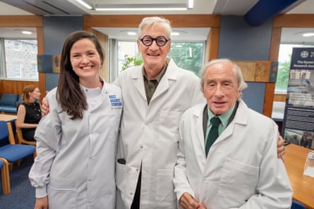 (LR) Dr. Claire Durrant, Sir James Dyson dhe Sir Jackie Stewart