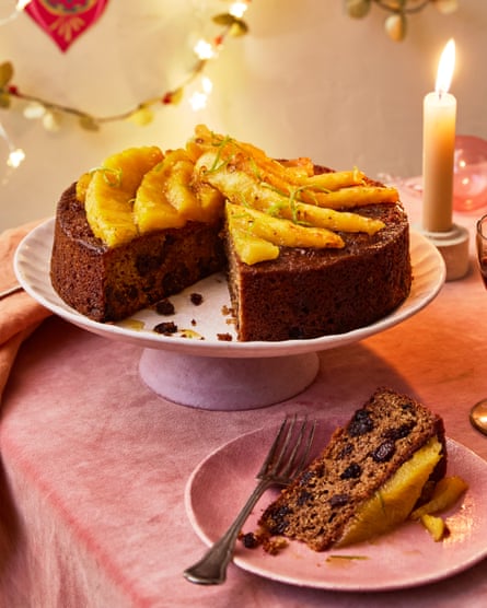 Stosie Madi’s rum and pineapple cake.