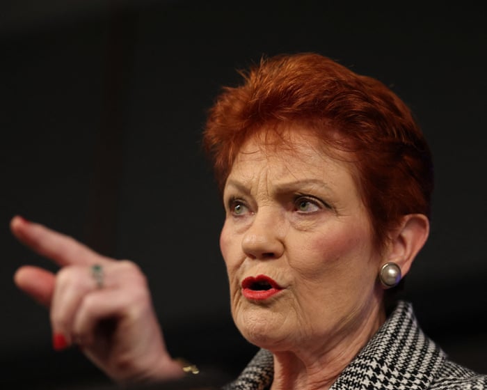 Media union blasts Pauline Hanson’s ‘bitter, unprofessional’ attack on Guardian journalist