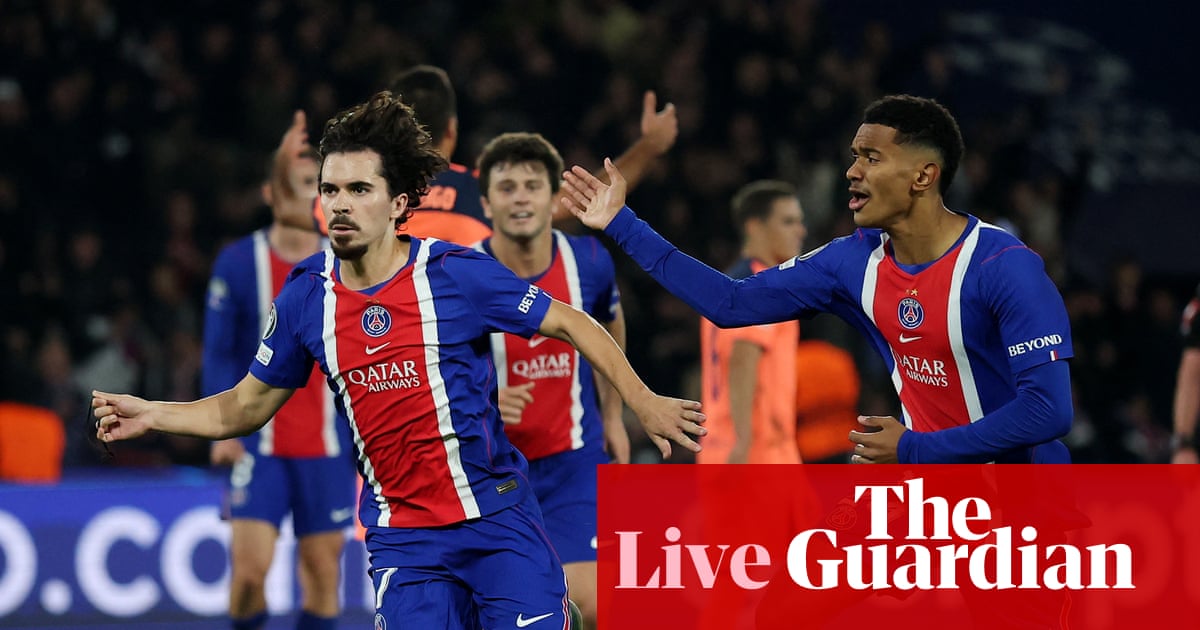 PSG v Barcelona, Manchester City v AEK Athens, and more: Champions League – live