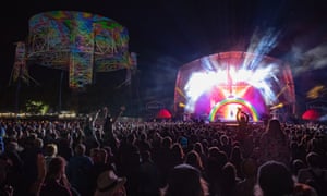 Flaming Lips perform at 2018’s Bluedot festival, Macclesfield, Cheshire.