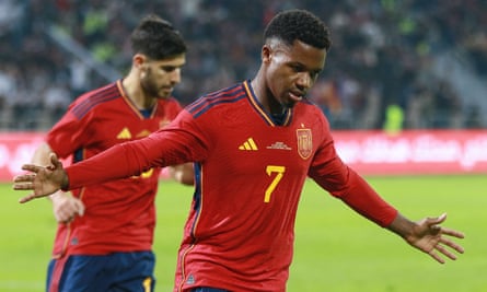 Ansu Fati made his case to start Spain’s World Cup matches with an excellent performance against Jordan.