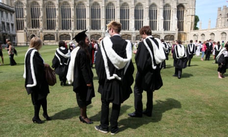 Privately educated students remain overrepresented at elite institutions such as Cambridge University.
