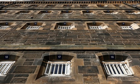 HMP Barlinnie, the largest prison in Scotland, located in the north east of Glasgow.