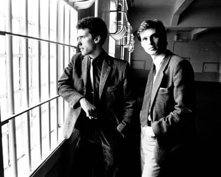 Andy McCluskey and Paul Humphreys of Orchestral Manouvres in the Dark.