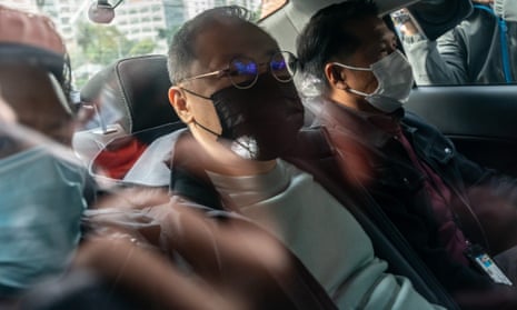 Benny Tai, a legal scholar and co-organiser of the poll, is arrested by police in Hong Kong.
