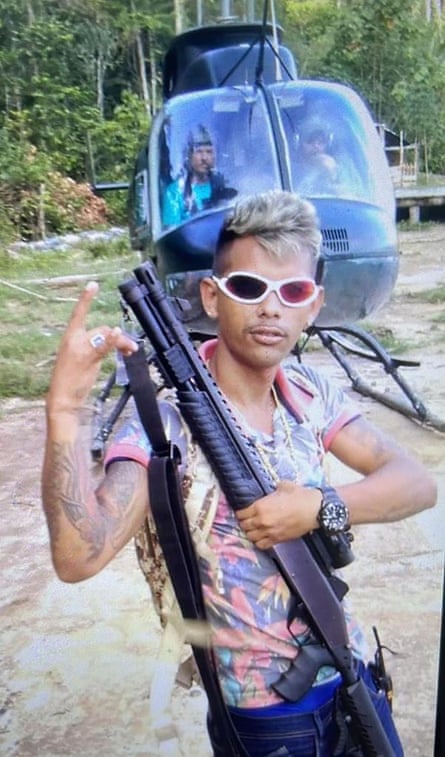 Sandro Moraes de Carvalho, presunto líder del PCC conocido como 'Presidente', fue uno de los cuatro hombres muertos durante un enfrentamiento con las fuerzas de seguridad en el territorio yanomami de Brasil en abril.