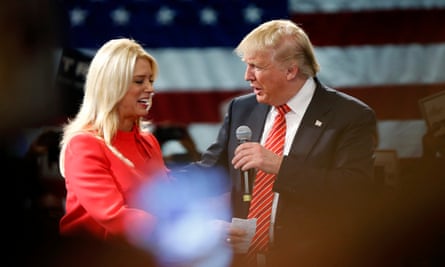 bondi next to trump