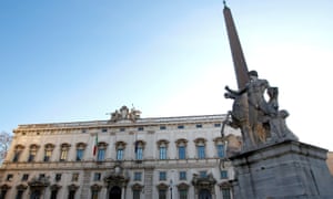 The constitutional court in Rome.