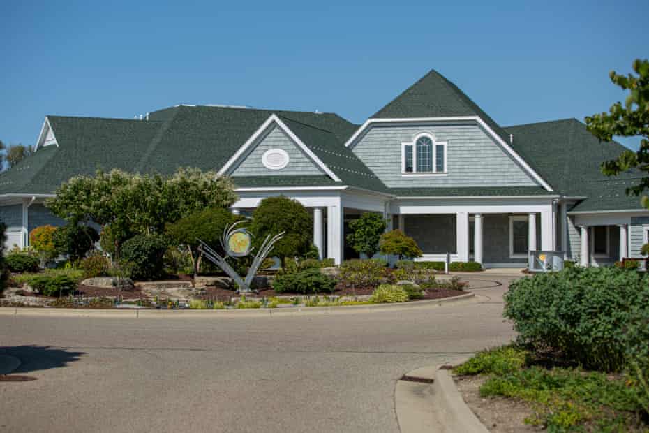 The Harbor Shores golf club is a sign of gentrification around Benton Harbor.