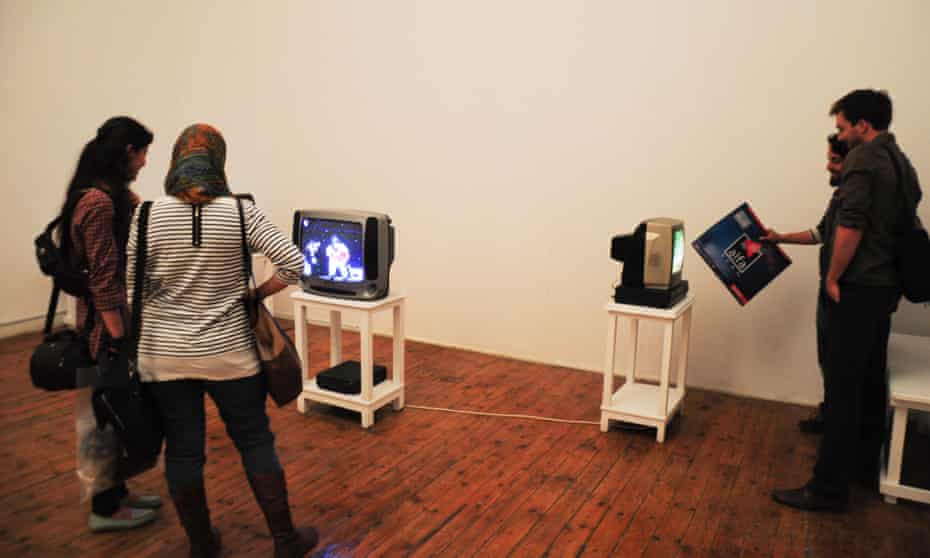 An exhibition at Townhouse gallery in Cairo in 2013