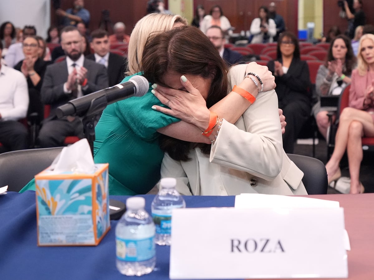 Epstein survivors give tearful testimony in House field hearing in Palm Beach | Jeffrey Epstein | The Guardian
