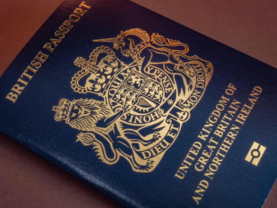 A British passport