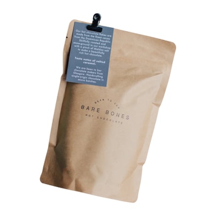 Bare Bones 68% Dominican Republic Salted Hot Chocolate Flakes (vegan)