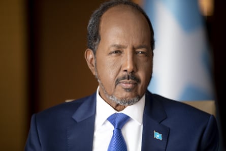 Somali president Hassan Sheikh Mohamud, on 2 July.