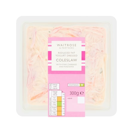 Waitrose yoghurt-dressed coleslaw 300g