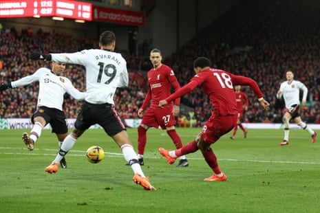 Gakpo scorers for Liverpool.