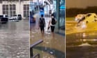What the desert city of Dubai looks like after its biggest rainfall in 75 years – video