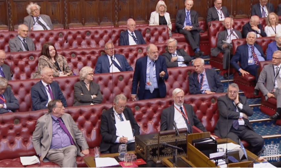 Lord Falconer speaking in the Lords debate on a new Leveson inquiry