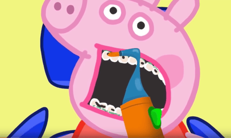 YouTube is talking tough on the subject of disturbing child-targeted content such as this Peppa Pig parody.