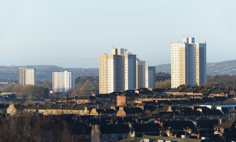 Council flats in Glasgow